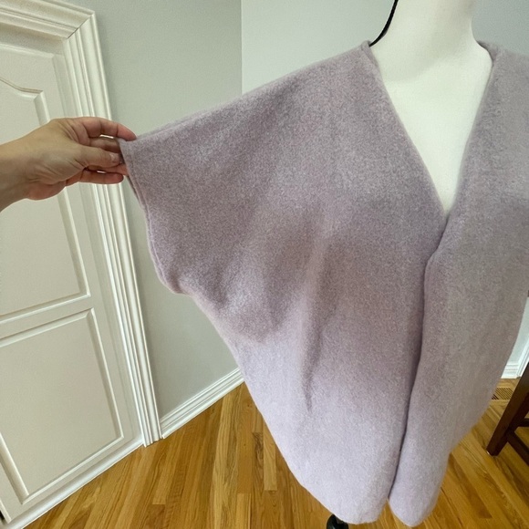 Do Everything in Love Lavender open front sweater with tie knot in back NWT - Picture 7 of 12